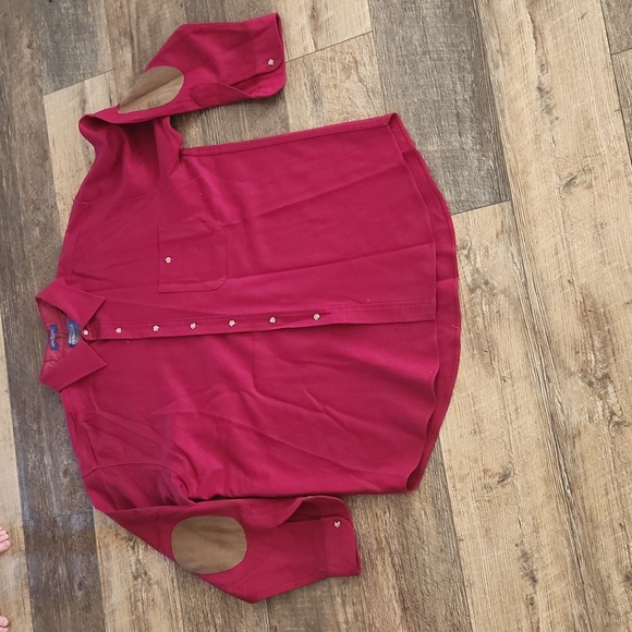 Pendleton Wool Elbow Patch Button Down Shirt - Picture 1 of 3